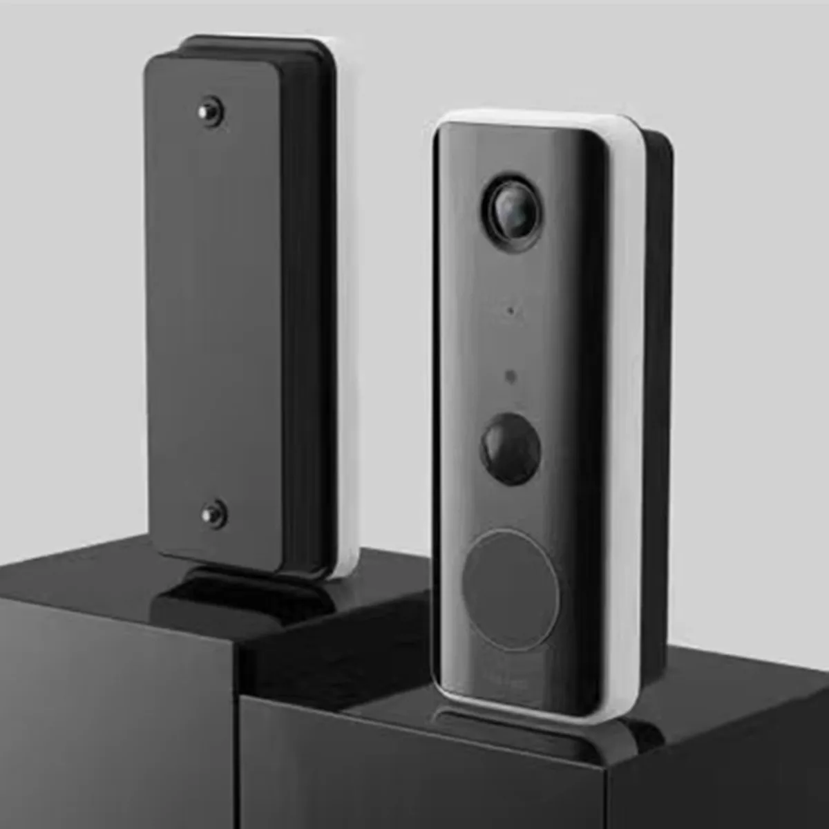 2MP1080P Tuya Aplikasi Konsumsi Rendah WIFI IP Bel Pintu dengan Lonceng Dalam Ruangan Visual Pintu Telepon Interkom Lubang Penampil Kamera Pintu