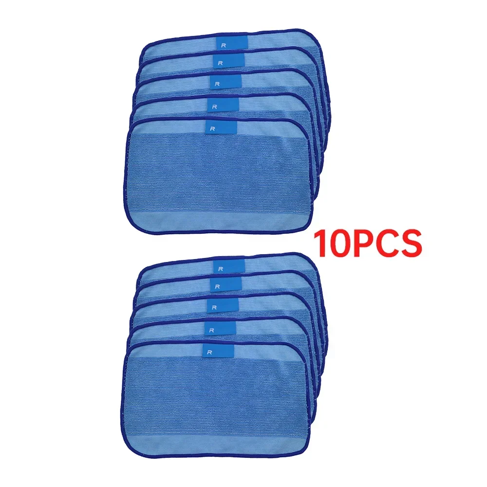 

10PCS Microfiber Pro-Clean Mopping Cloths for Braava Floor Mopping Robot Irobot Braava Minit 4200 5200 5200C 380 380t