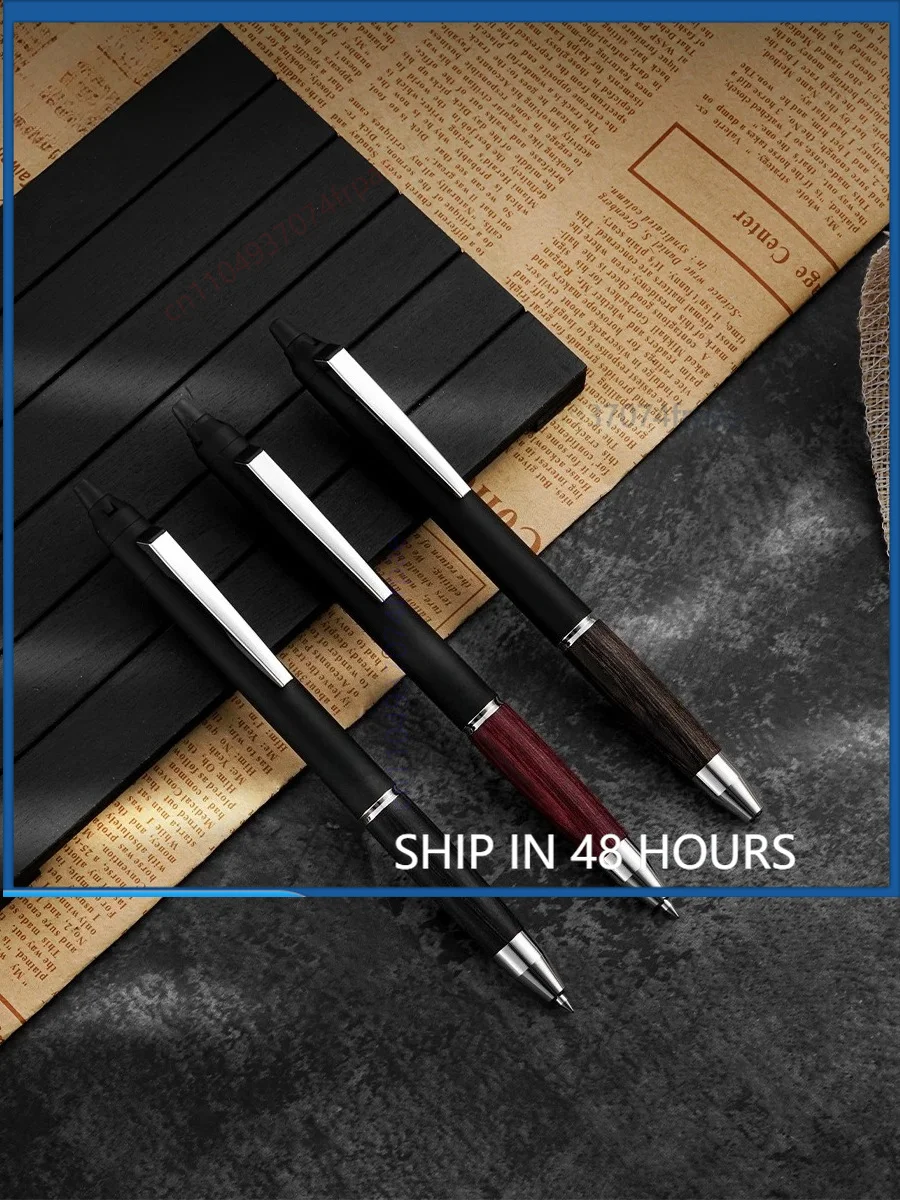 For PILOT FriXion ZONE Erasable Gel Pen Acrylic / Hippo Wood Grip 0.5mm Student Office Writing Stationery