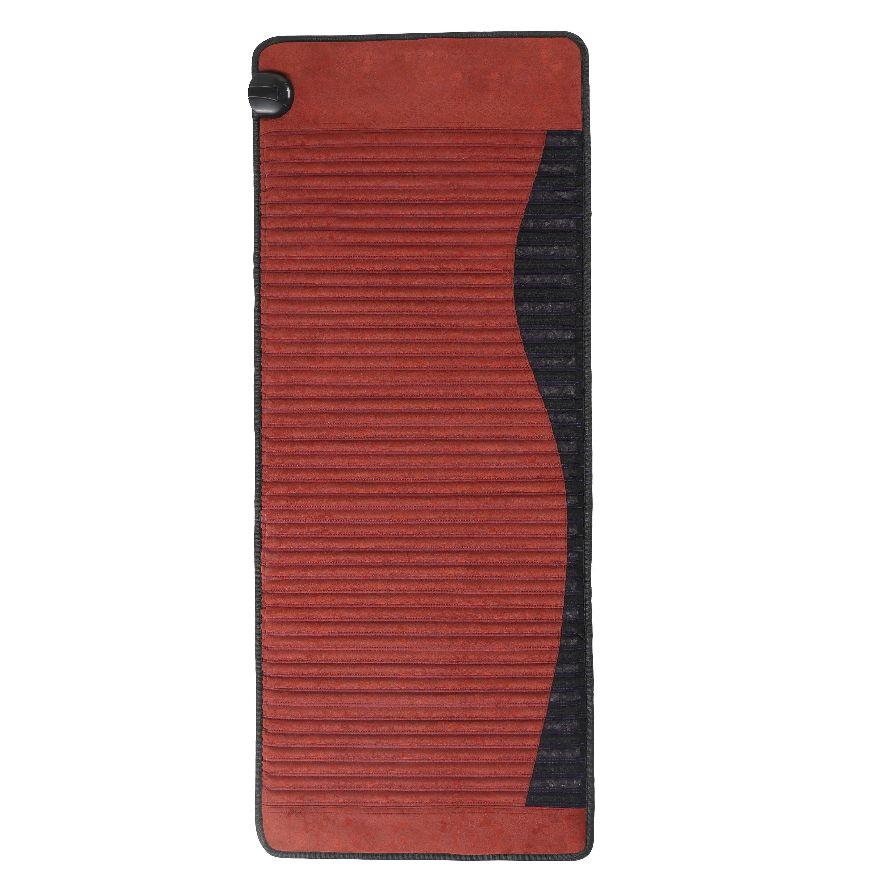 

Tourmaline Bio Pemf Mat Photon Light Heating Therapy Far Infrared Red Light Body Massage Mattress