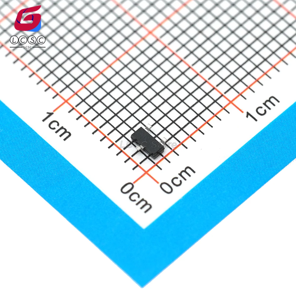 20-100 шт./лот, оригинальные BC857B, 215 SOT-23-45 В-100 мА PNP-транзисторы, биполярный соединительный транзистор, триод BJT, код маркировки 3FW