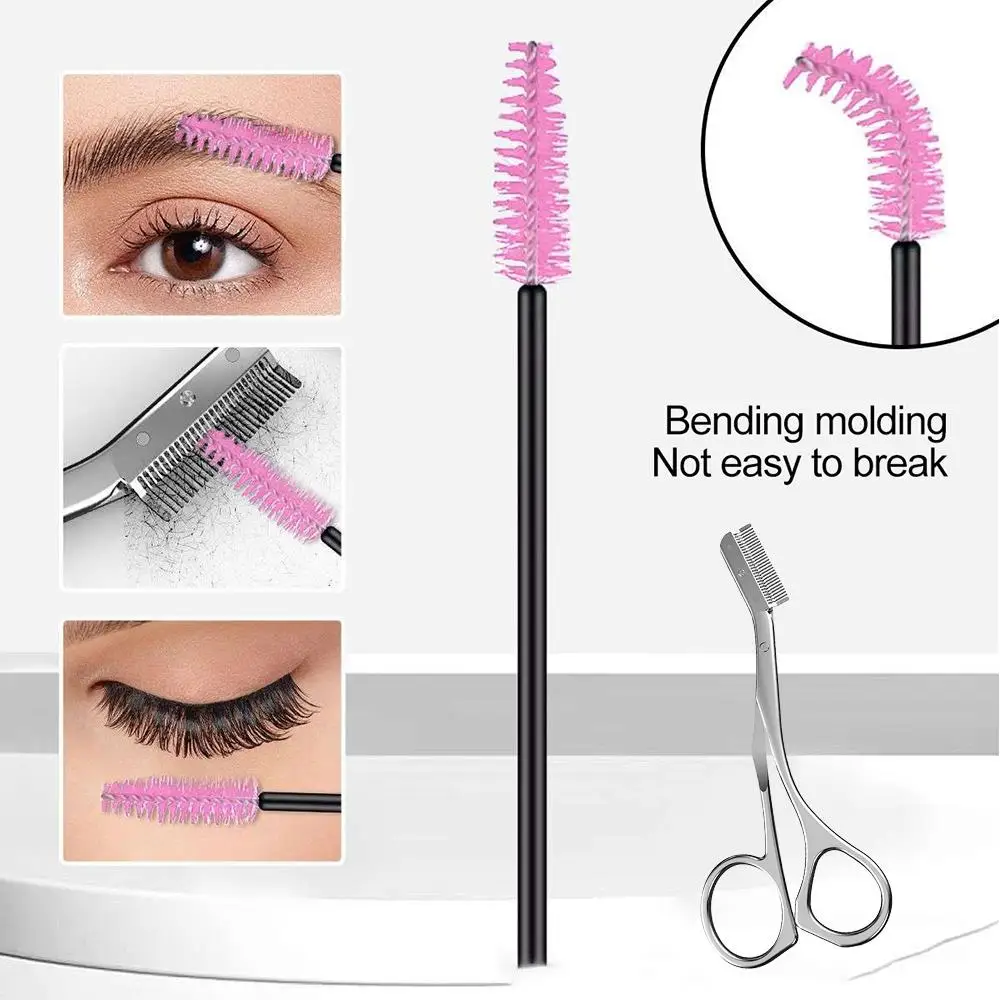 Manuelle Augenbraue Trimmer Für Frauen Edelstahl Augenbraue Schere Mit Kamm Pinsel Tägliche Stirn Haar Entfernung Schönheit Make-Up-Tool