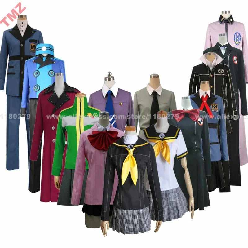 

Shin Megami Tensei: Persona 3 4 5 Yukari Takeba Shinjiro Aragaki Tensei Elizabeth Gekkoukan Cosplay Costume,Customized Ac ML8149