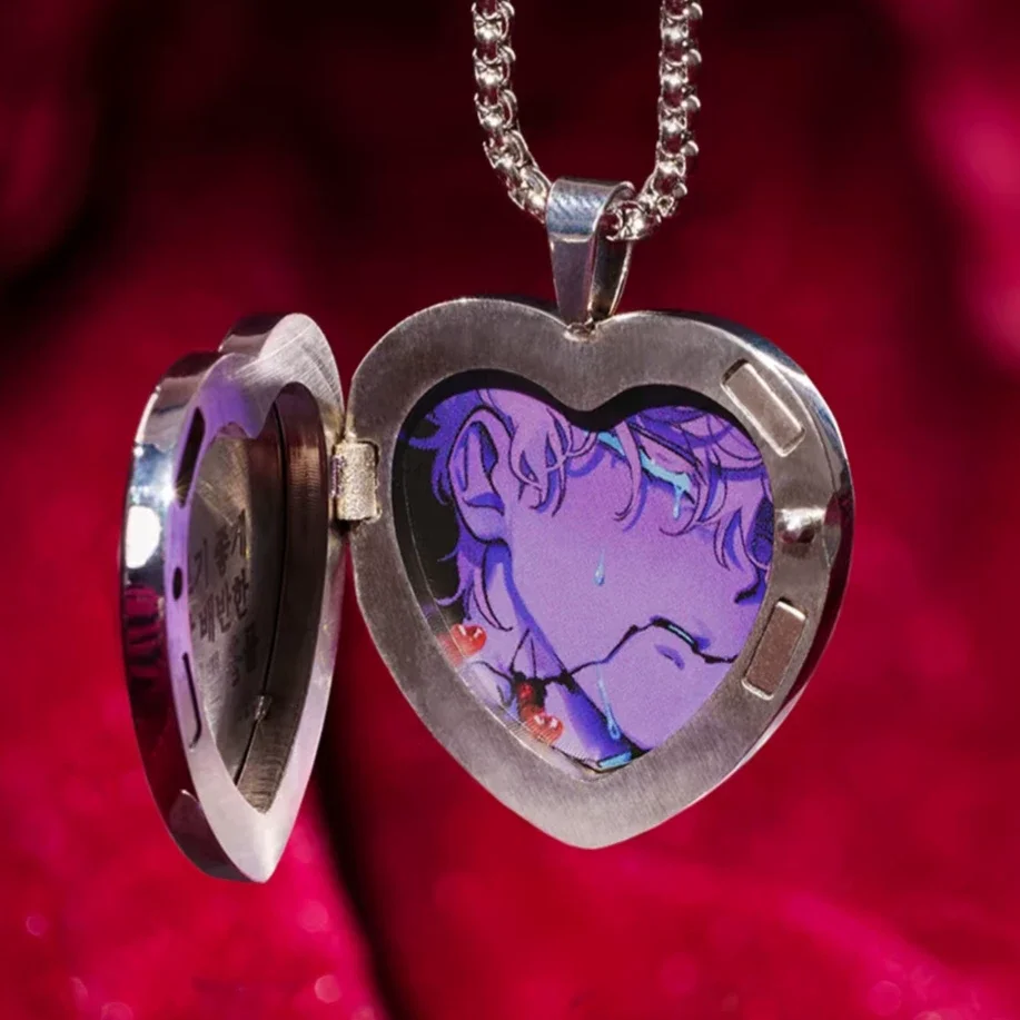 Genuine Anime Alien Stage Ivan Till Luka Hyuna Mizi Sua Cosplay Cartoon Love Frame Metal Pendants Widget Accessories Fans Gift image 3