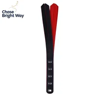 PU Leather Paddle Slapper Whip For Horse Training Enhance Pain Equestrian Training Horse Whip Equestrian Riding Crops 5