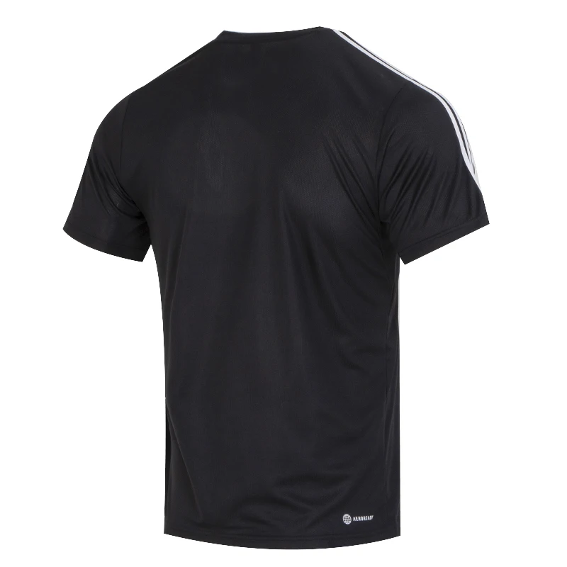 أديداس الرجال Tr-Es Base 3S t ملابس رياضية عادية مريحة للتنفس المألوف قصيرة الأكمام تي شيرت Ib8150 #2