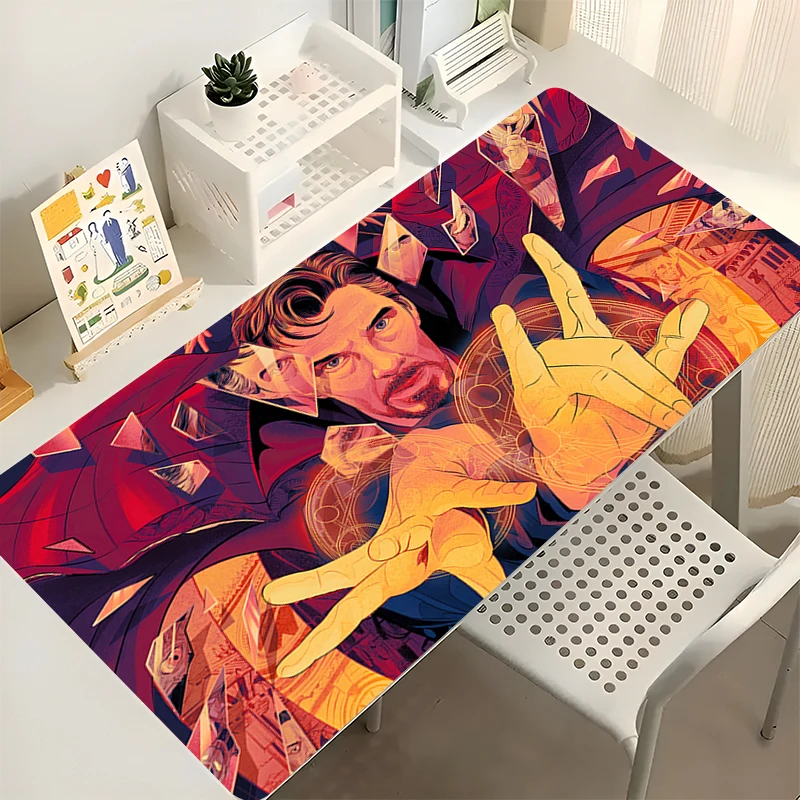 لوحة ماوس Doctor Strange Professional E-sports Gamer Speed PC Gaming eSports لوحة مفاتيح مطاطية كبيرة للكمبيوتر المحمول حصيرة مكتبية لوحة ماوس