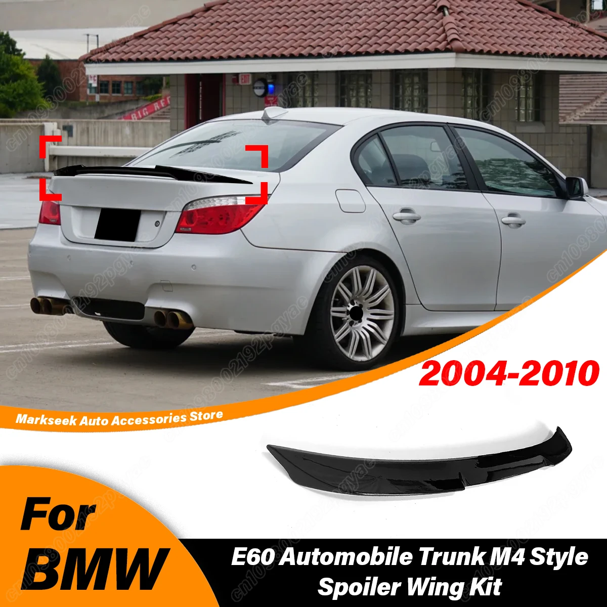 

For BMW E60 5 Series M5 2004 2005 2006 2007 2008 2009 2010 Car Front Bumper M4 Style Splitter Lip Splitter Body Modification Kit