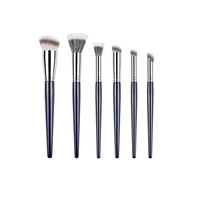 Brochas de maquillaje para base profesional, brochas de maquillaje para cara y ojo, sombra de ojos angular, sombra de ojos, corrector, difuminado de cejas, esencial, 1 unidad