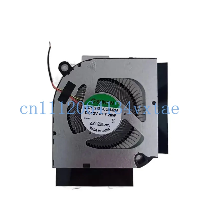 New Original Laptop CPU Cooling Fan For ACER Nitro 5 AN515-58  i7-12700H SUNON EG750901S1-C080-S9A DC12V 7.20W DC280010VS0 0.1
