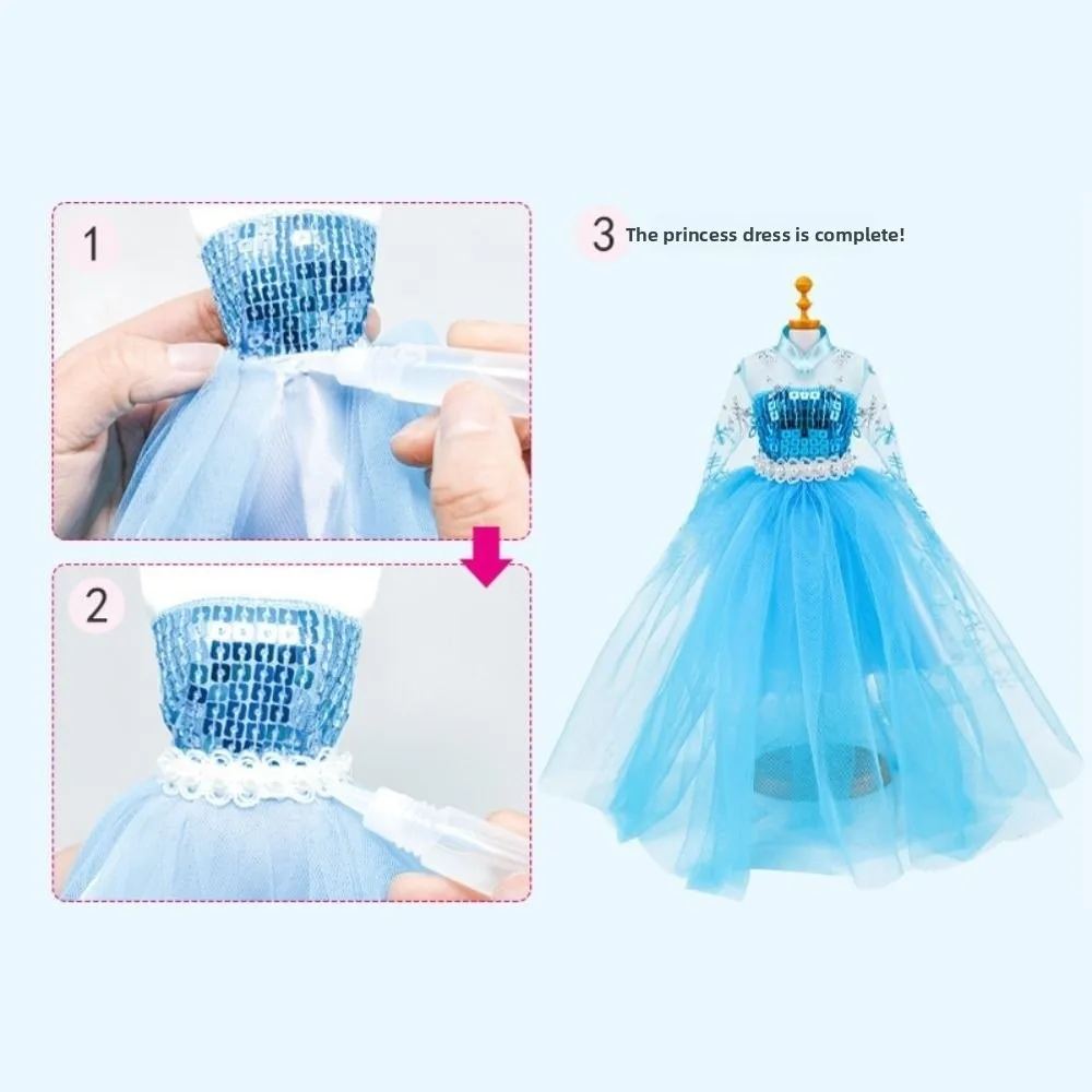 

Intellectually Beneficial Clothing Design Handmade Material Bag Early Education Handcrafts Princess's Dress Material Set