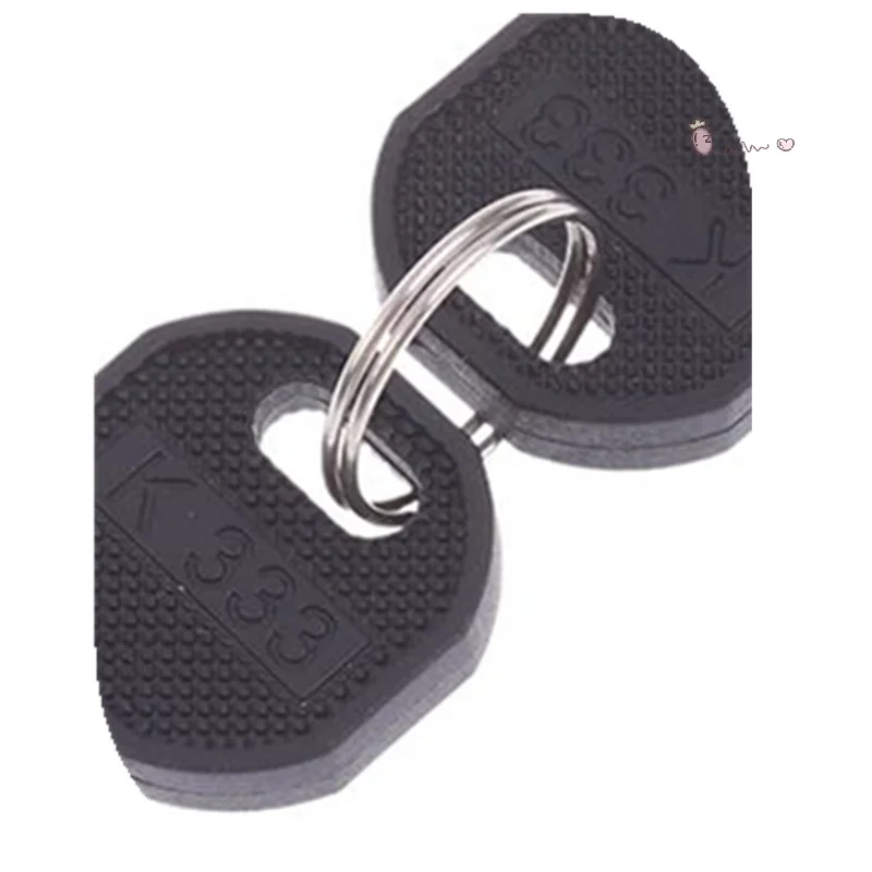 

[X6O] 2 шт. K333 Ключи для шкафчика для каравана для Emka EK333 Elddis Передний ключ для газового шкафчика EK 333 MS300 Серия Ключ для замка шкафа