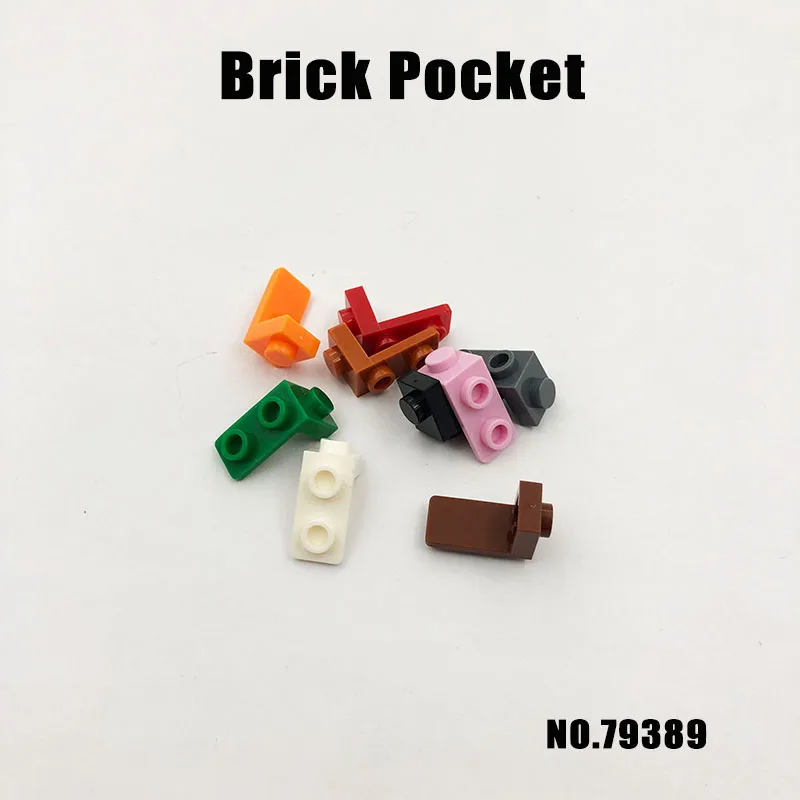 

200 шт. часть 79389 кронштейн 1x1-1x2 MOC DIY строительный блок кирпичи игрушка