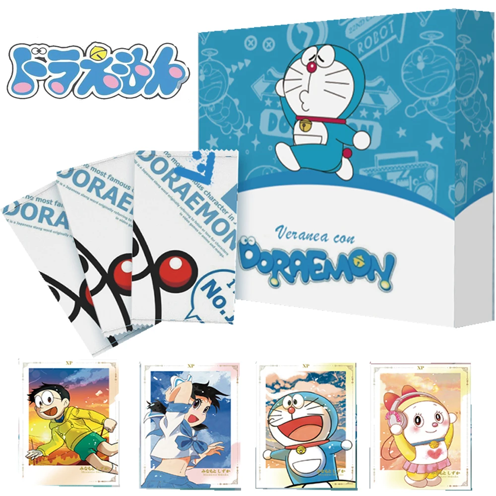 Wholesale Doraemon Collection Cards for Children Light Hearted Humorous Touching Stories Various Types Cards Toys Birthday Gifts