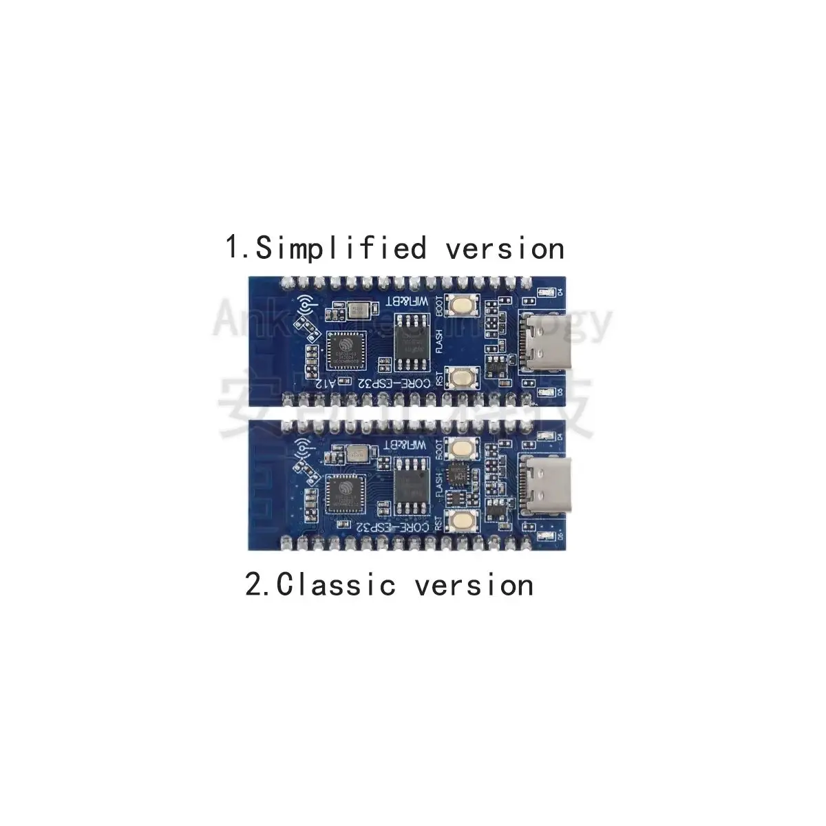 

Плата для разработки ESP32-C3 (простая/классическая версия) – модуль контроллера Wi-Fi и Bluetooth для обучения программированию