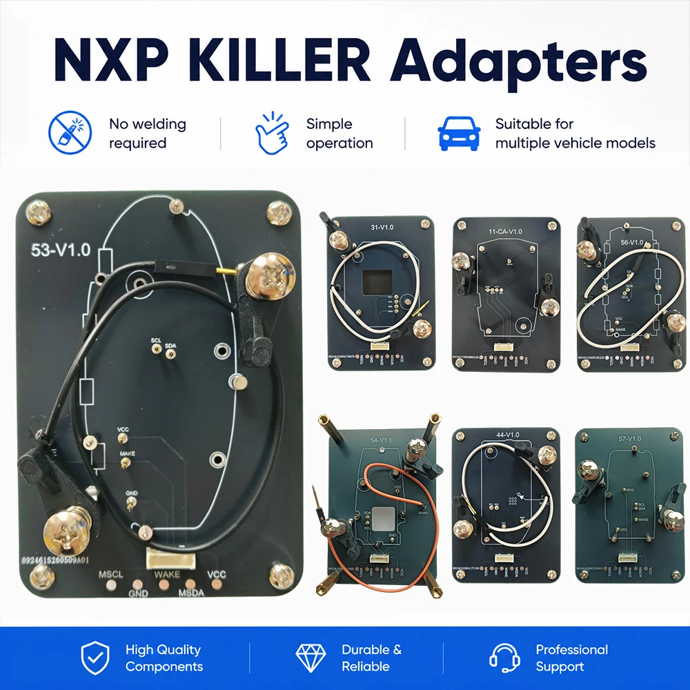 

CNP259 Solder-free Adapter For NXP Killer Can Work With Different Adapter Fit All Original NCF29xx Chip Remote Suit KD-X4 Tool