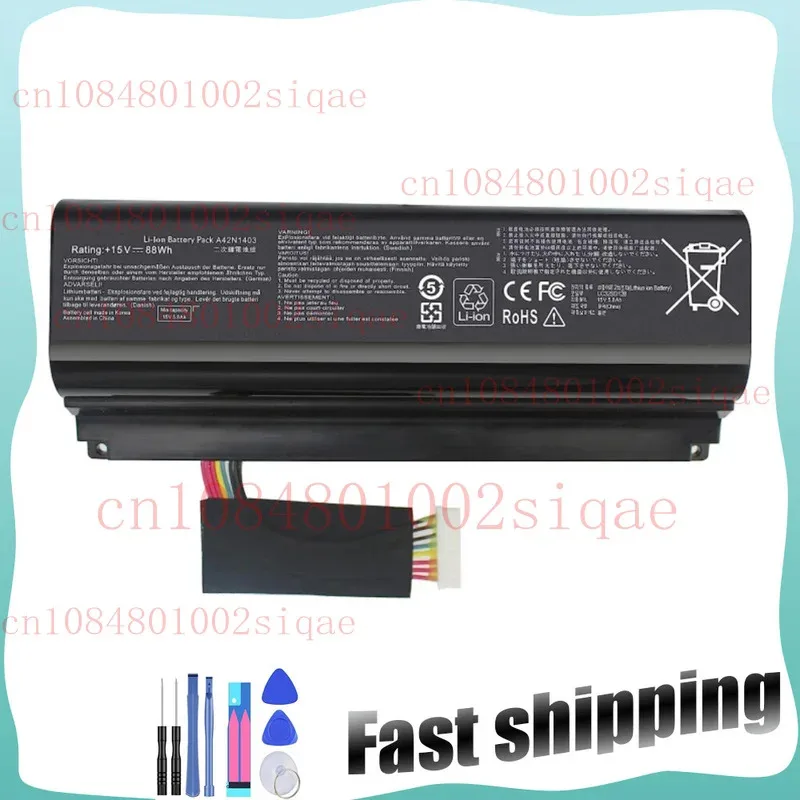 

G751 battery for Asus G751JT G751JL G751J G751JY G751JM A42N1403 A42LM93 XMSJ