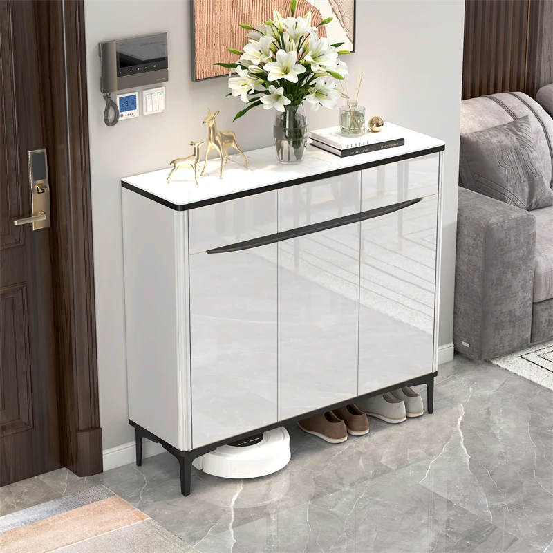 غرفة المعيشة صالون خزانة خذاء رف عمودي صانع الأحذية مقاعد البدلاء المنظمون خزانة خذاء الدولاب Szafki Do Salonu أثاث المدخل