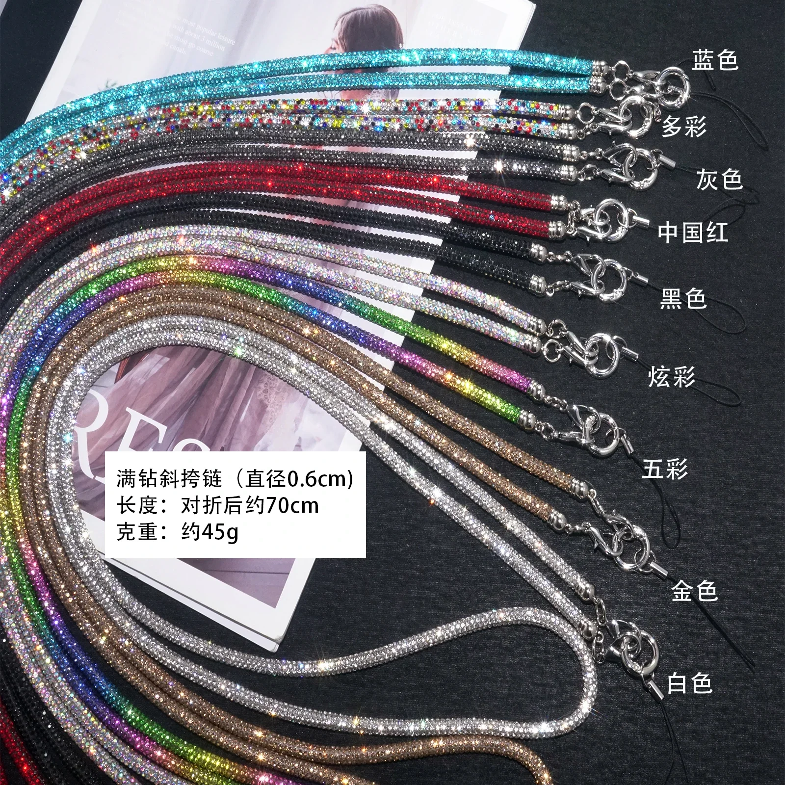 Leisure Neck Rope Hanging Cord Strap Lanyard Phone Lanyard For Iphone Samsung Huawei Xiaomi IPHON Fashion Universal Crossbody