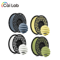 CaiLab 1KG Matte PLA 3D Printer Filament 1.75mm for FDM Print without Glossy Sheen Matt Materials Blue White Green Yellow