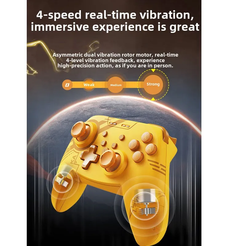 Pikachu Gamesir Gamepads PC لوحدة تحكم ألعاب نينتندو سويتش Nova Lite Control Bluetooth Hall عصا تحكم فعالة