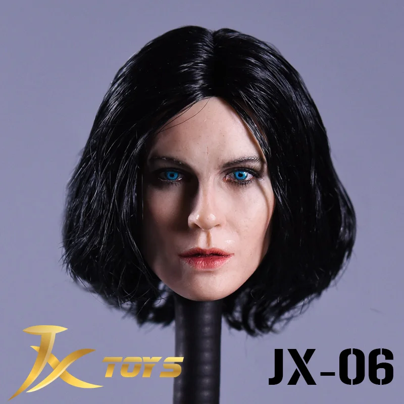 JX-06 1/6 Scale Vampire Kate Head Sculpt Carving Beckinsale Model Fit 12 Inch Female Soldier Action Figure Body Dolls Toys Gifts