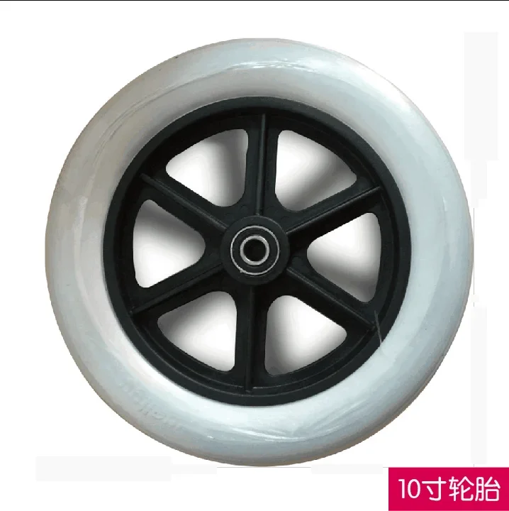 PU Wheel Tire Inner Tube Outer Tube 8 10 12 18 22 Inch Inflatable Jirui Electric Wheelchair Accessories