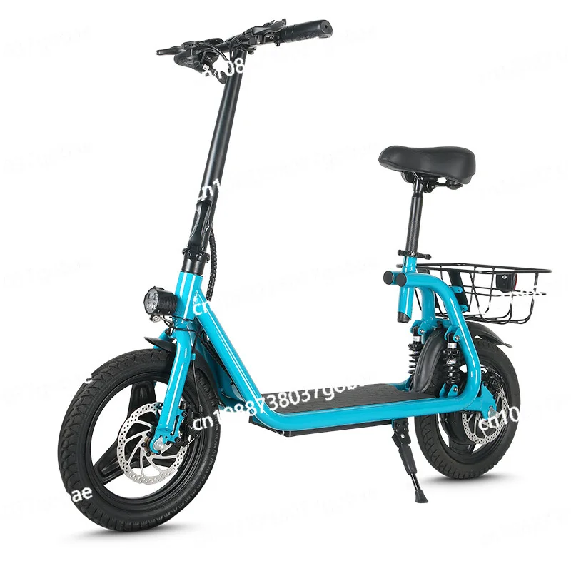 

New Electric Bicycle Foldable Mini Electric Transportation Aluminum Alloy Car