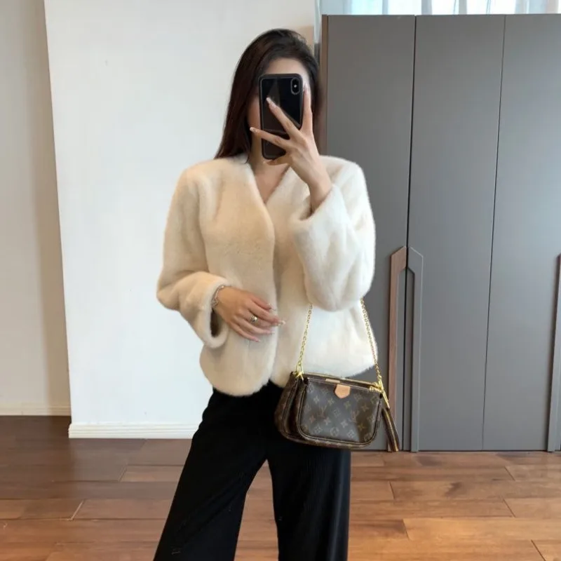 Women\'s Autumn Winter New Long Sleeved Solid Color Cardigan Jacket Casual Versatile Foreign Style Commuting Youth Popular Tops