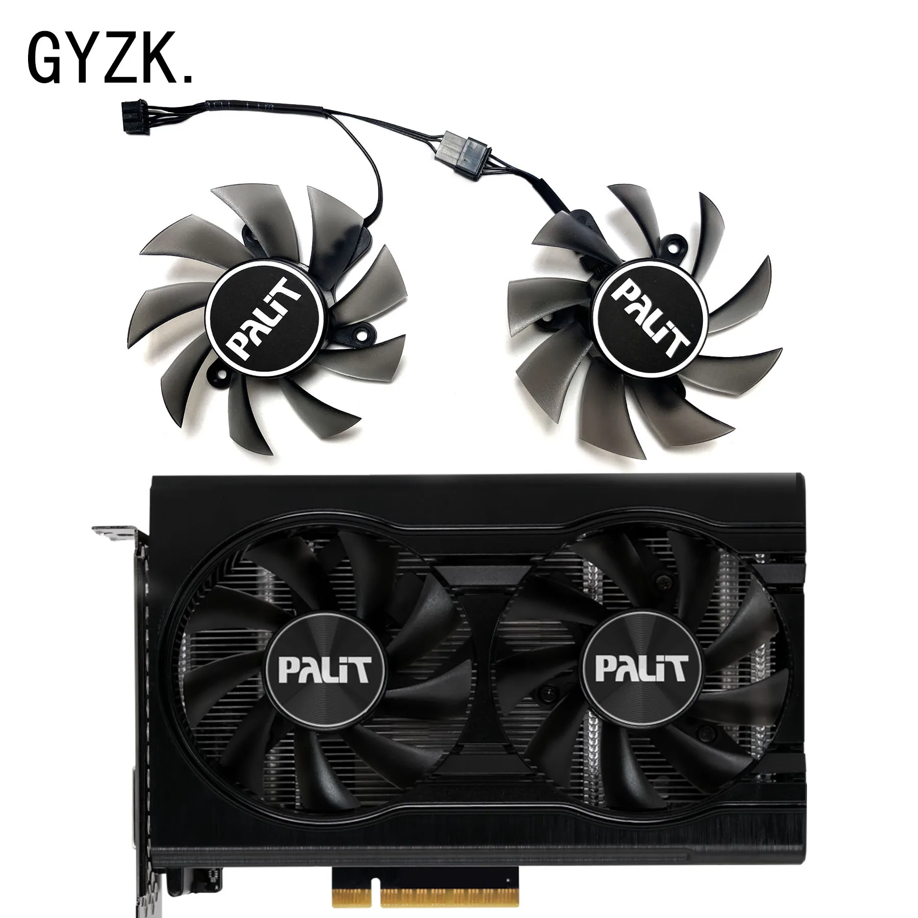 

New 3050 For Palit GeForce RTX3050 Dual OC Graphics Card Replacement Fan