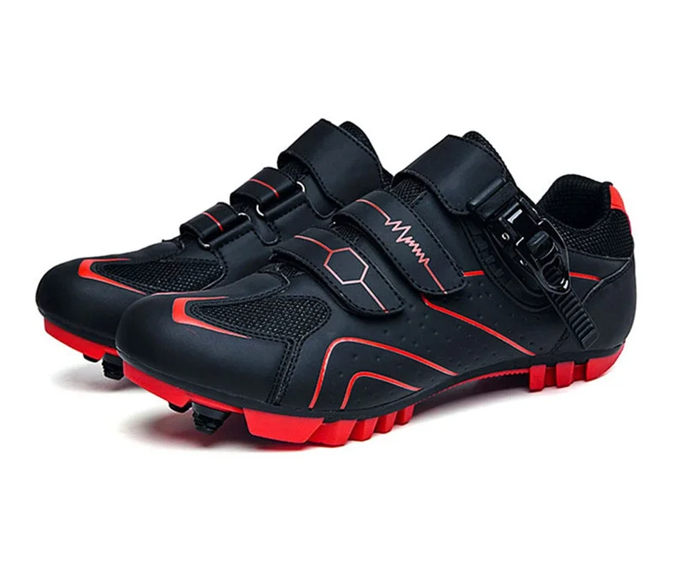 2023 Cycling MTB Shoes with Clits Men Route Cleat Road Bike Speed Flat Sneaker Racing Women Bicycle Mountain Spd Biking Footwear