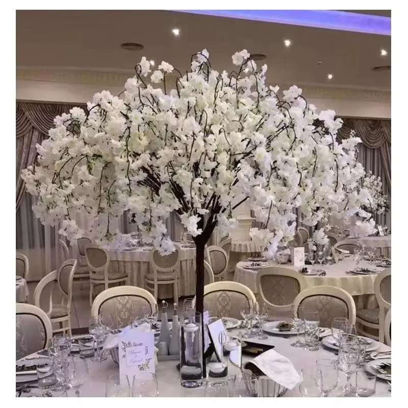 

Artificial Cherry Tree Simulation Plant, Fake Simulated Flower, Living Room, Hotel, Wedding Decoration, Home Party Furnishing