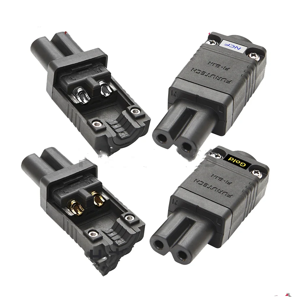 

FI-8.1 NCF Audio and Video Power Plug, 8-character Power Cord Plug