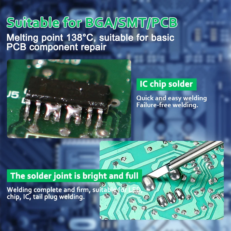 KELLYSHUN NC-559-ASM 플럭스 납땜용, SMD BGA PCB IC LED 수리 용접 도구, 무세정 납땜 페이스트 송진, 10cc