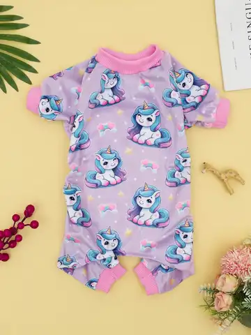 U Pick One-Piece Dog Pajamas Fashion Pet Clothes Soft and Comfortable Pet Apparel Suitable For Small And Medium Dogs