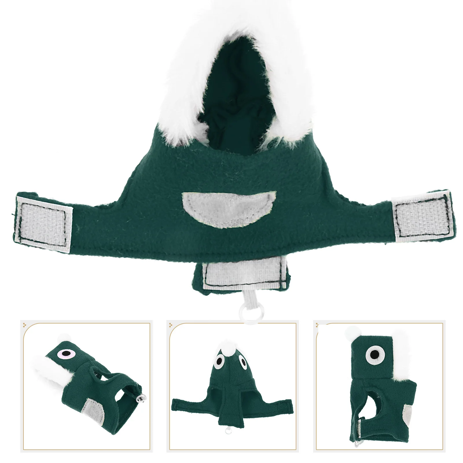 

Pet Bird Clothes Xmas Parrot Apparel Christmas Small Animals Winter Warm Costume Stylish Parrot Clothing Bird Clothes