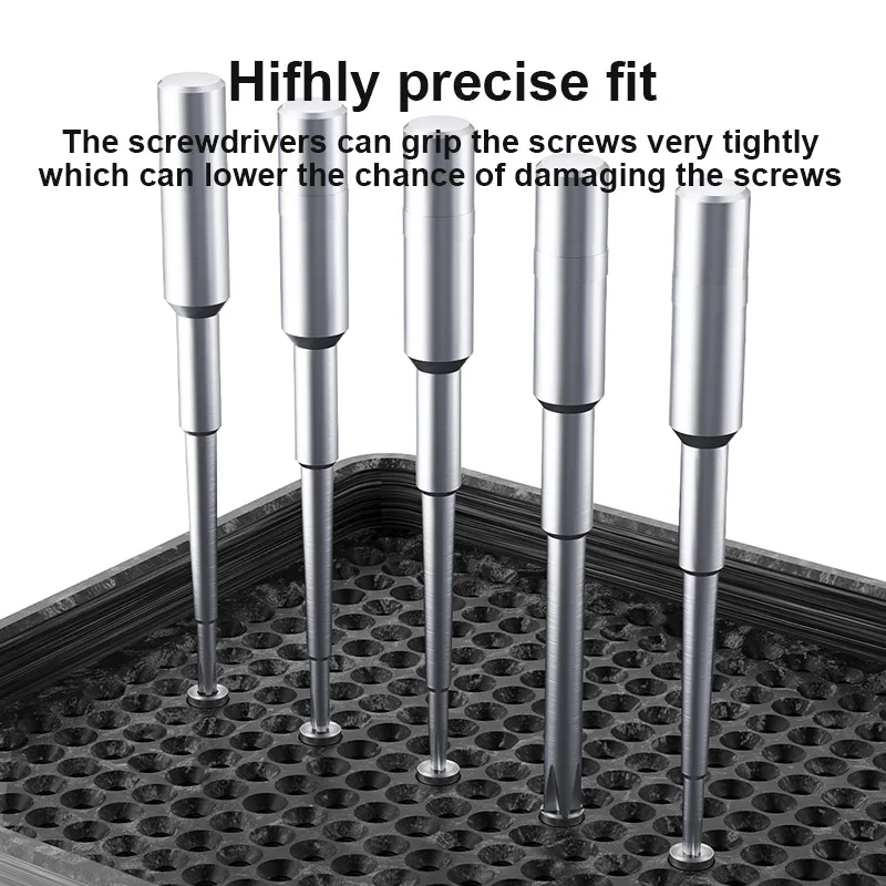 QIANLI 2D Flyfish Magnetic Screwdriver High Precision Multi Type Aluminium Alloy for Phone Watch Repair Opening Tool