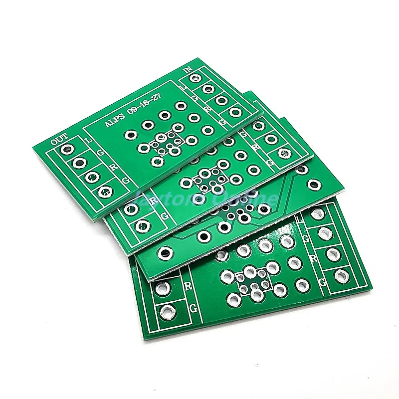 2pcs Audio Volume Potentiometer PCB Board for Amplifier PCB for ALPS 09 Type 16 Type 27 Type