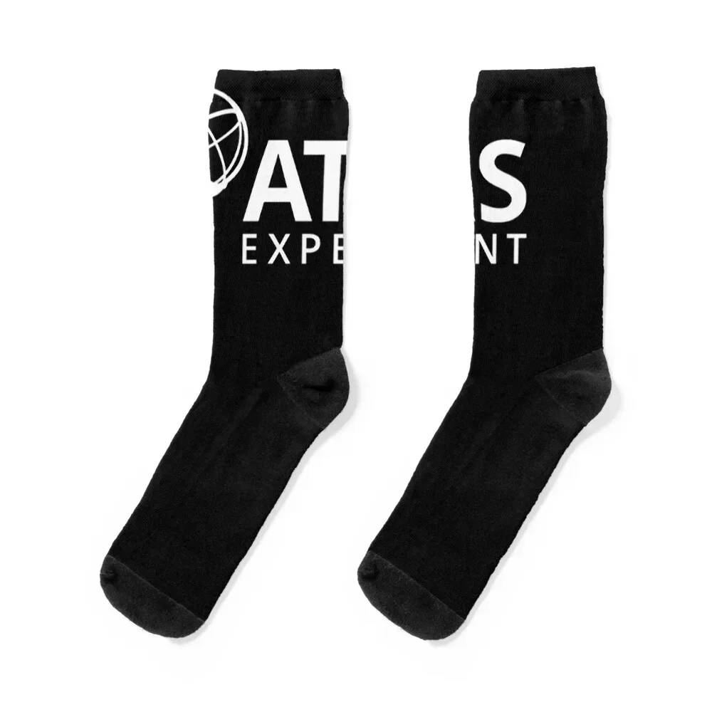 

CERN- ATLAS Detector Socks Men's cartoon Antiskid soccer summer Socks For Men Women's
