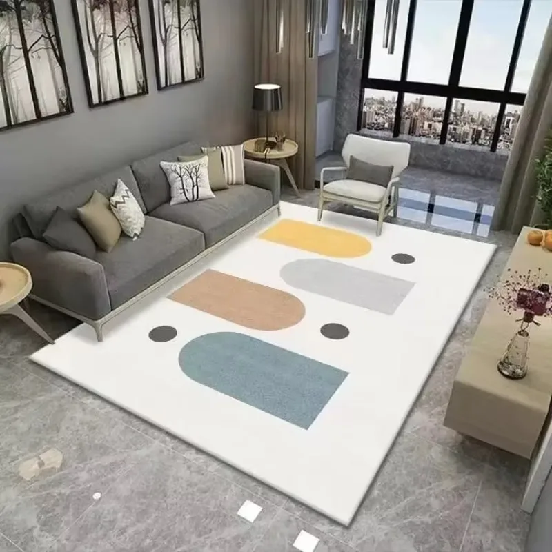 New Design Living Room Rug, Decorative Floor Mat for Sofa Coffee Table & Bedroom Bedside