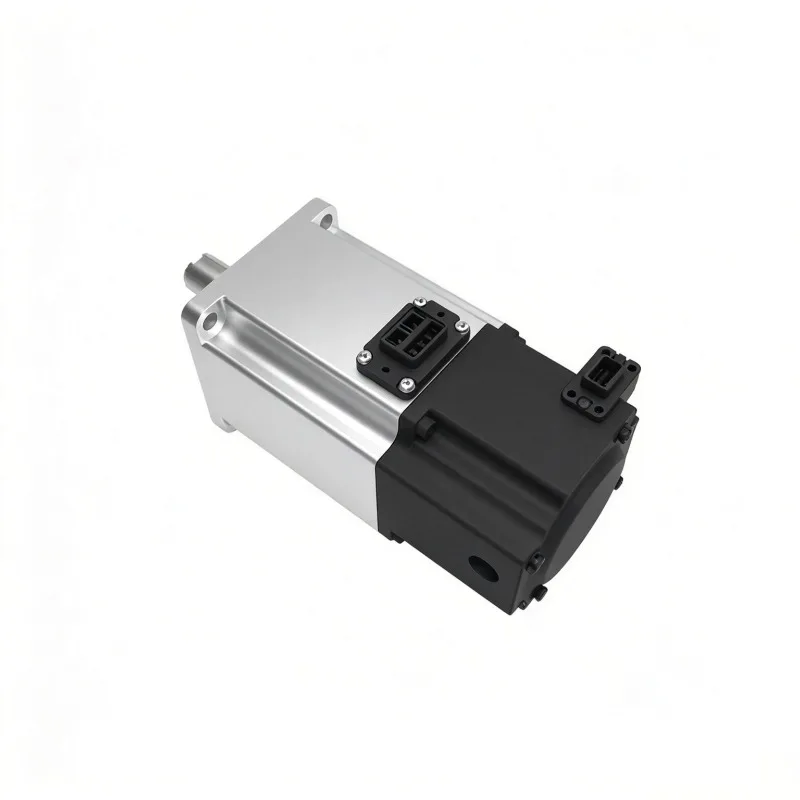 Leadshine 200W 60mm Servo Kit ACM1H Brake Motor + Dual Mode Driver (Pulse + EtherCAT), 0.64Nm 3000rpm 23bit Mag Encoder