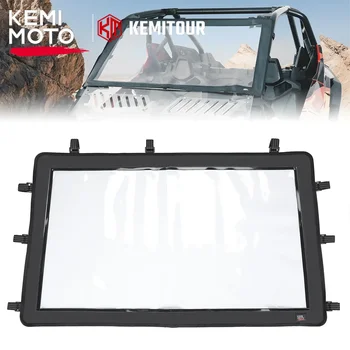 KEMIMOTO PRO XP 전면 PVC 윈드 실드 UTV 하프 윈드 스크린, 폴라리스 RZR PRO XP / 4 터보 R/4 2020 2021 2022 2023 호환 Best5 KEMIMOTO PRO XP 전면 PVC 윈드 실드 UTV 하프 윈드 스크린, 폴라리스 RZR PRO XP / 4 터보 R/4 2020 2021 2022 2023 호환 Best5