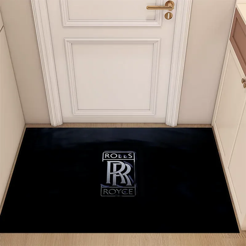 Door Floor Mat for Hallway on the Floor Rolls-Royce Things to the House Entrance Door Doormat Bedroom Carpet Home Decor Items #