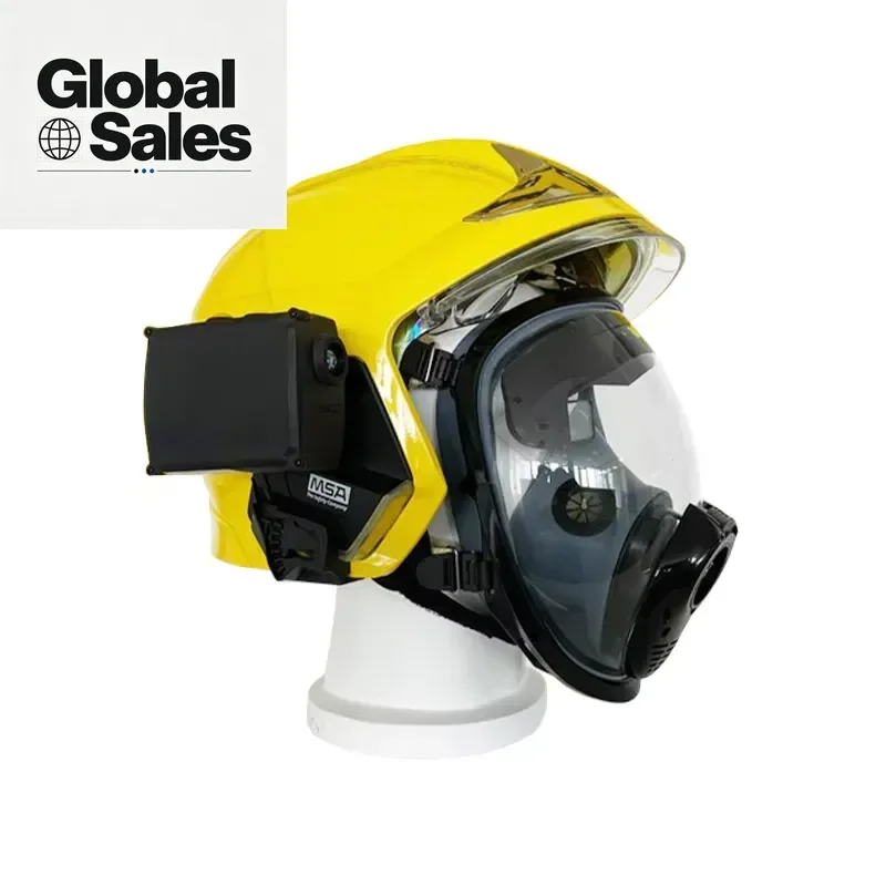 Intelligent Firefighting Helmet with Multi-spectrum Multi-mode Communication and Near-eye Display for Advanced Emergency