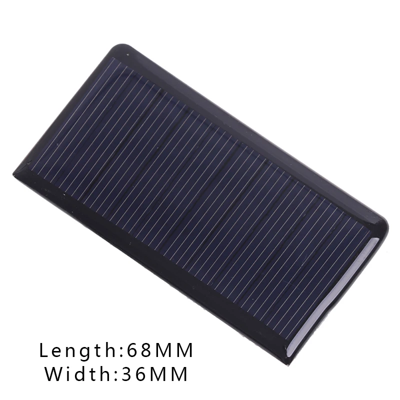 Solar Panel 0.5W 5V Portable Module DIY Small Solar Panel for Cellular Phone Charger Home Light Toy etc Solar Cell