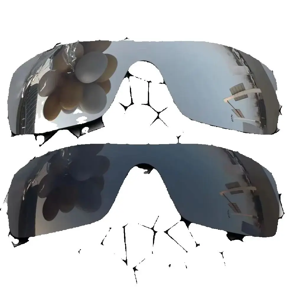 

Silver&Grey Black Lenses Replacement For-Oakley TURBINE ROTOR Polarized Sunglasses