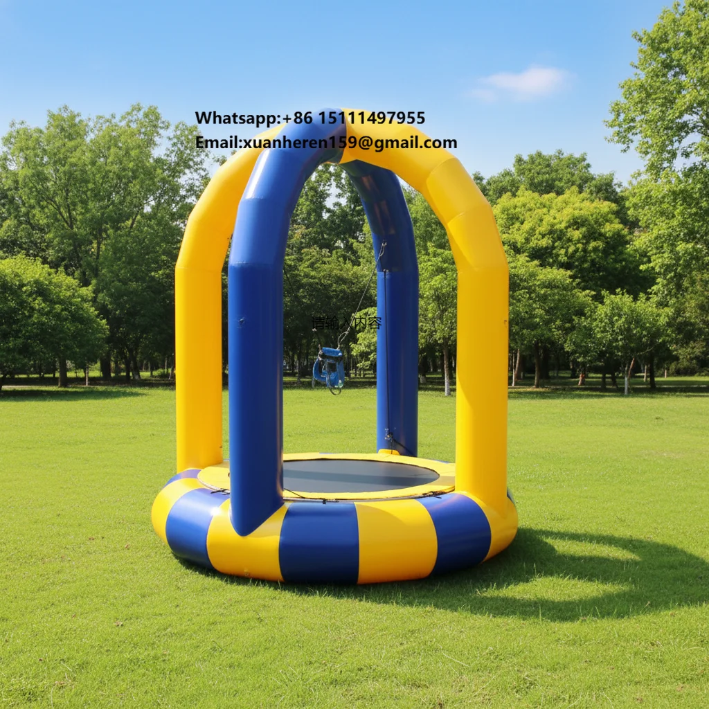 Hot-selling Commercial Outdoor Inflatable Bungee Jumping Kids Playground Inflatable Bungee Jumping Game