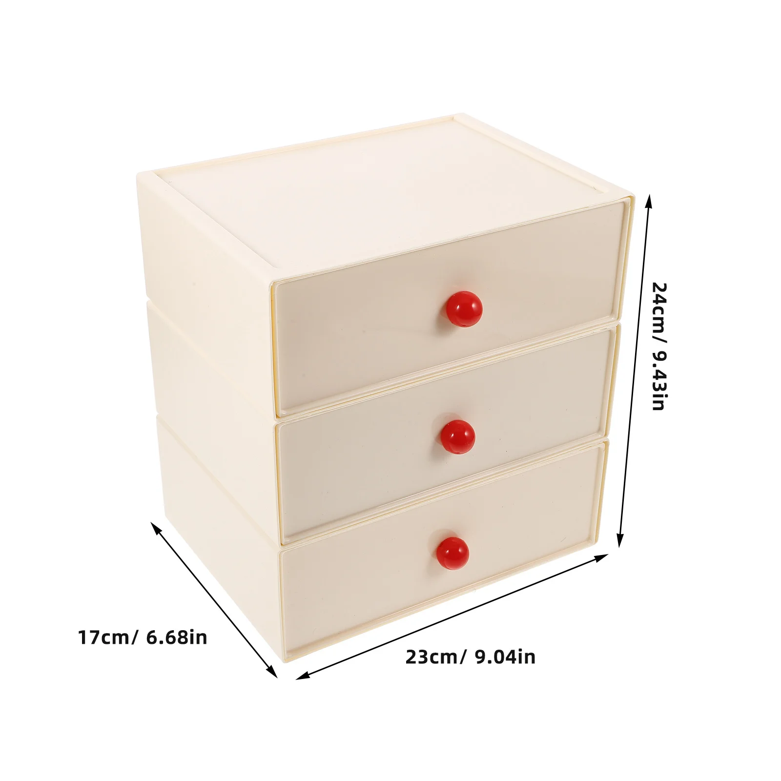 Desktop Organizer Multi-Layer Storage Box For Desk Table Makeup Accessories Office Organization Drawer Plastic