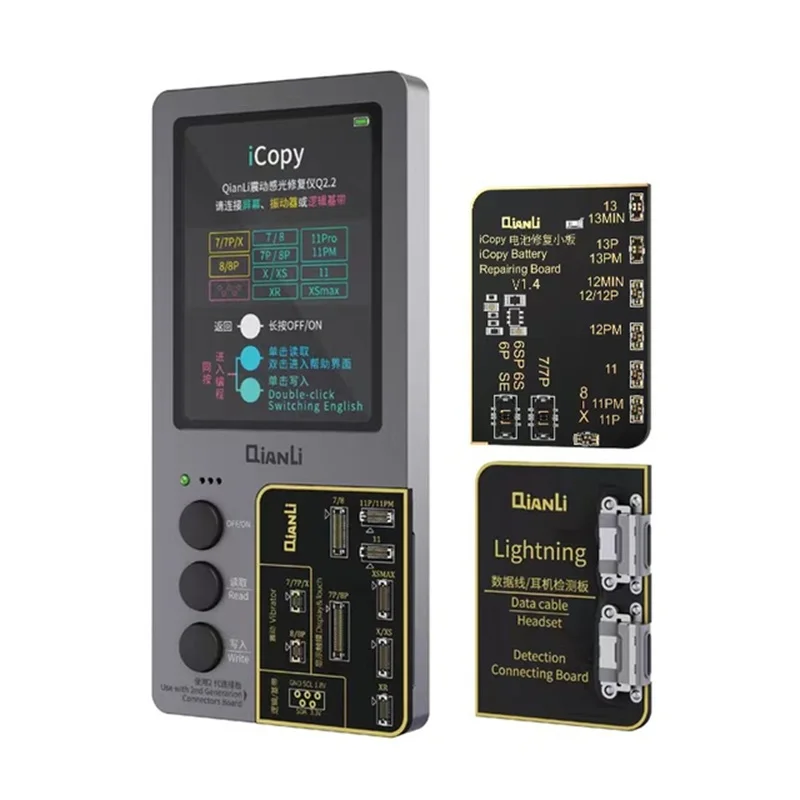 Qianli iCopy Plus Non-Removal Face ID Repair Recovery Activation Board No Need Welder FPC for X - 14 Pro Max Battery Repair