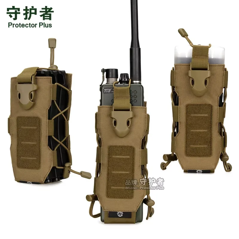 Protector Plus Water Bottle Bag Outdoor Handheld Radio Bags Hanging Bag Tool Bag Tactical Backpack Expansion Accessories Pouch